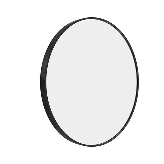 Lomax Round Mirror 60cm Black