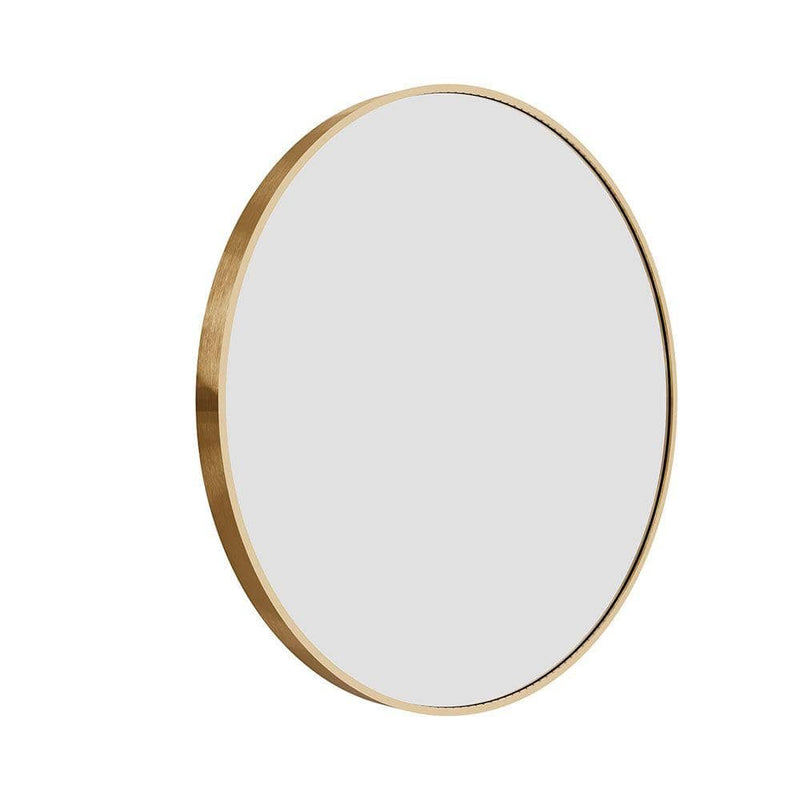 Lomax Round Mirror 70cm Gold
