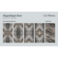 Magnifique porcelain nero polished tiles with elegant gray black and beige veining patterns for interior use