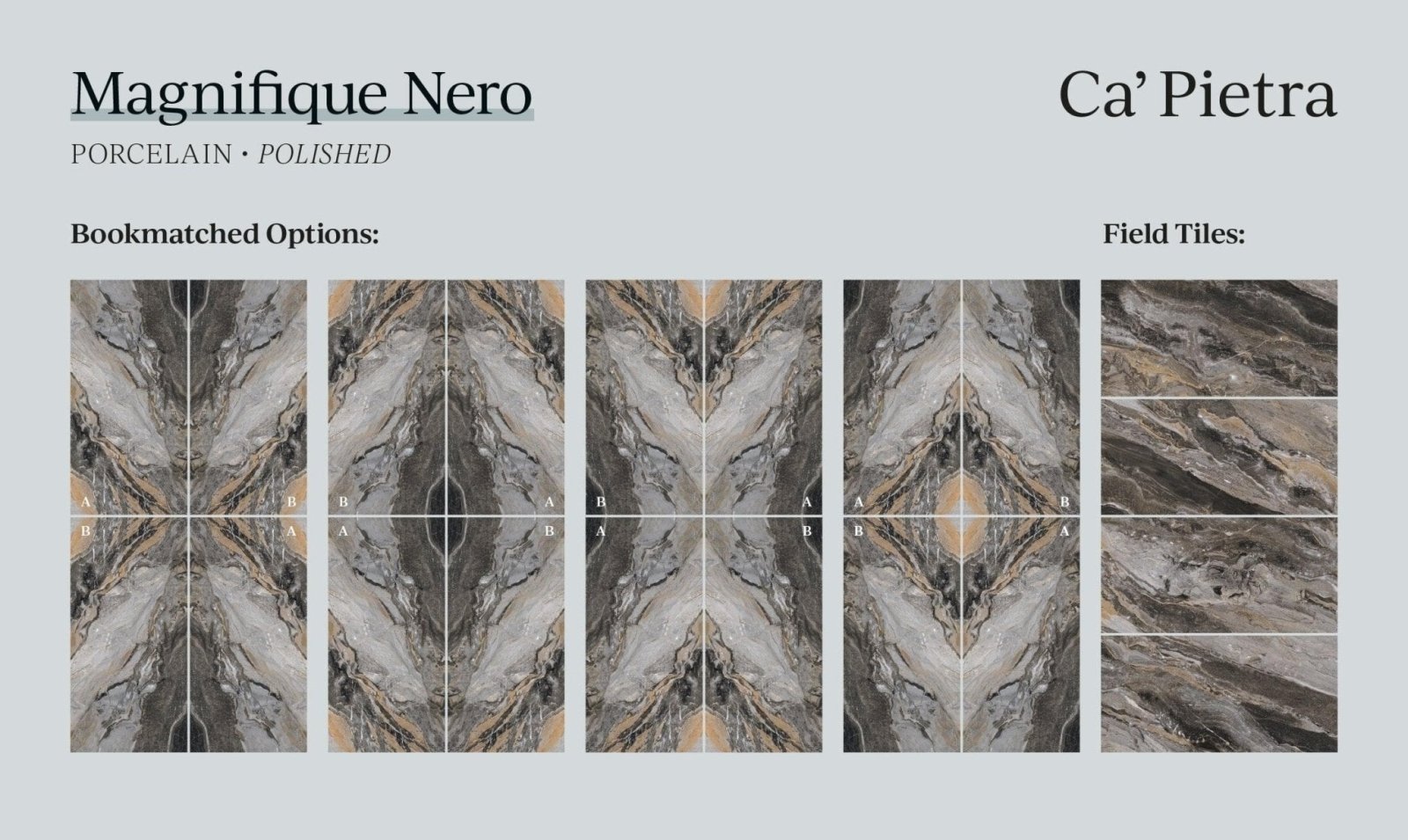 Magnifique Porcelain Nero