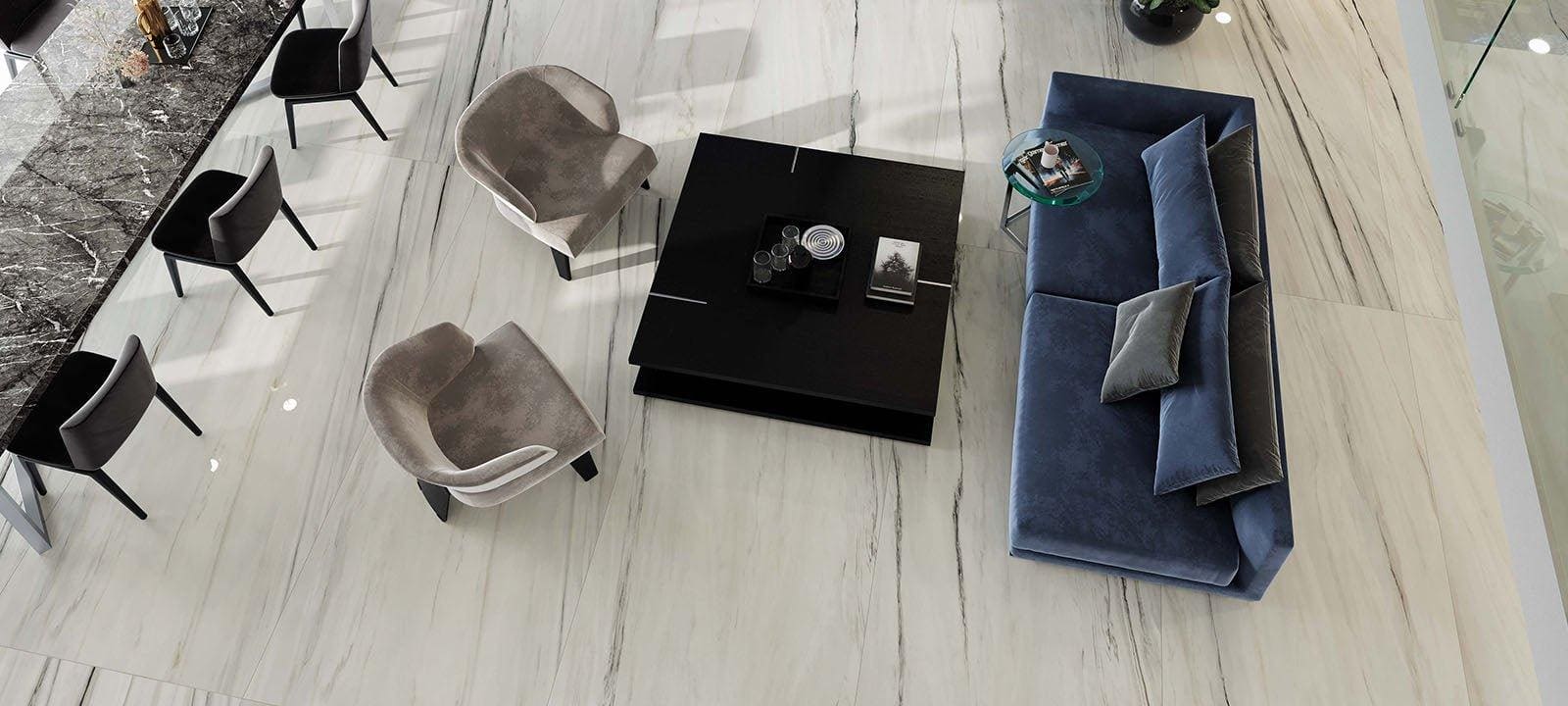 Marvel Bianco Fantastico Matt 37.5 x 75cm