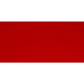 Solid crimson red rectangular glass banner mekong clear glass measuring 200 x 98mm for display use