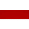 Mekong Clear Glass 300 x 100mm solid red glass tile