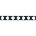 Melbourne Border Dover White Spot with Black black border tile with white dots
