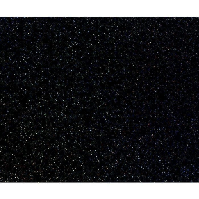 Meteor 750x600 splashback black granite countertop with speckled texture ideal for kitchen walls