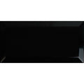 Black rectangular ceramic tile metro black ceramic gloss with a glossy finish ideal for modern interiors