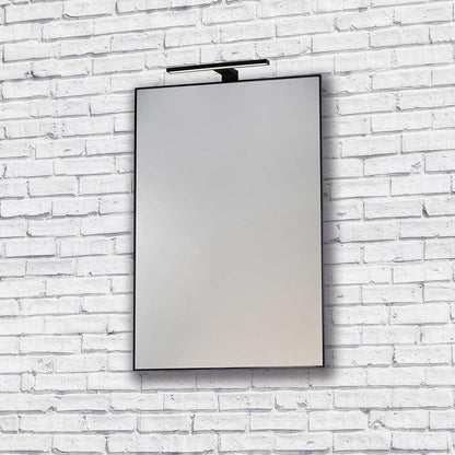Metro Mirror 60x80cm Black Frame