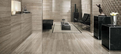 Minoli Wall &amp; Floor Tiles Marvel Travertino Silver