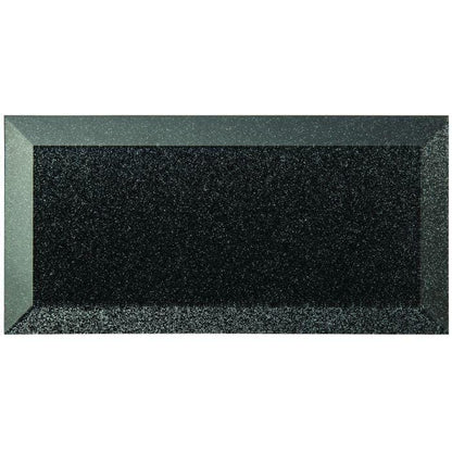 Mira Metallic Glass Bevel 200 x 100mm