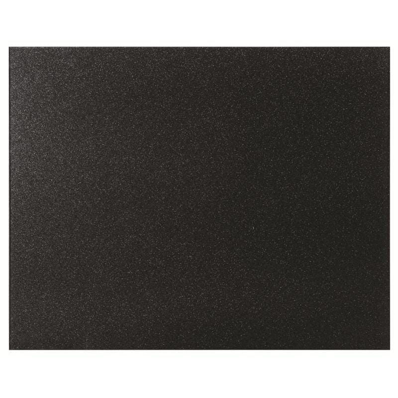 Black textured sandpaper sheet for Mira Splashback 750 x 600mm providing durable surface protection