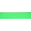 Vibrant green rectangular mississippi clear glass tile with glossy finish measuring 398 by 80mm