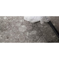 Gray terrazzo floor tiles norway gra matt with speckled stone pattern and matte finish