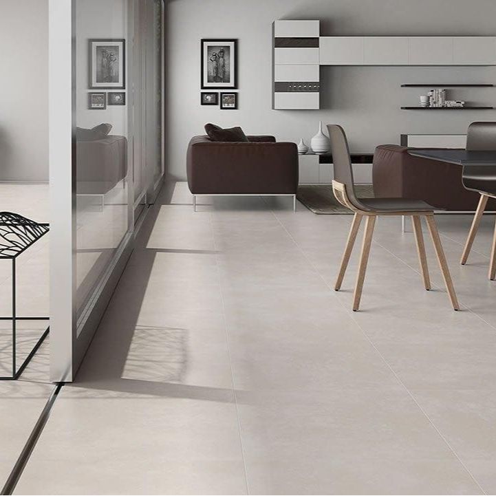 Olimpo Bone Matt 30 x 60cm shown as flooring