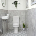 Onix Smoke in a bathroom setting