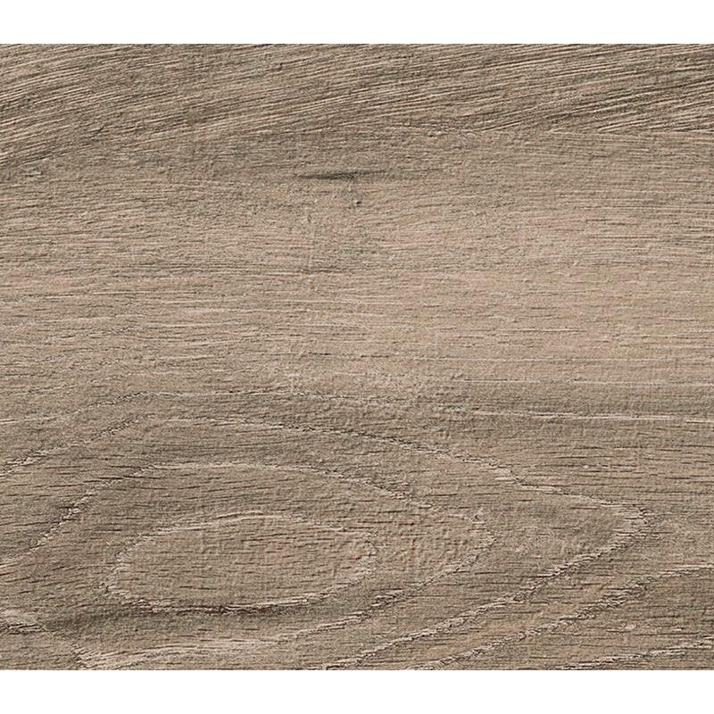 Oslo taupe matt grayish brown wood grain surface with subtle natural texture and faint irregular patterns