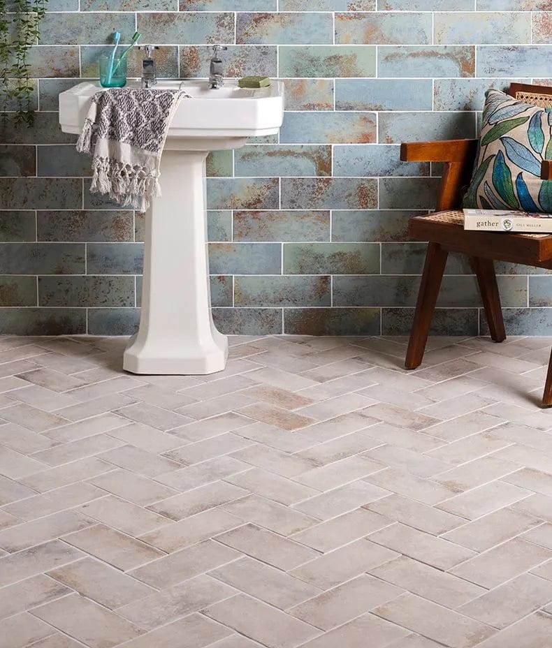 Osterley Porcelain White Brick