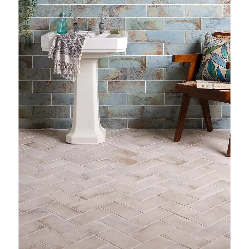 Osterley Porcelain White Brick