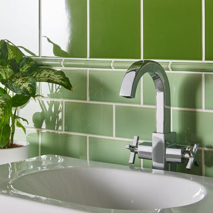 Palm Green Astragal Moulding - Hyperion Tiles