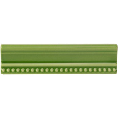 Pavilion Green Hogarth Moulding Ceramic Wall Tile 152x38mm