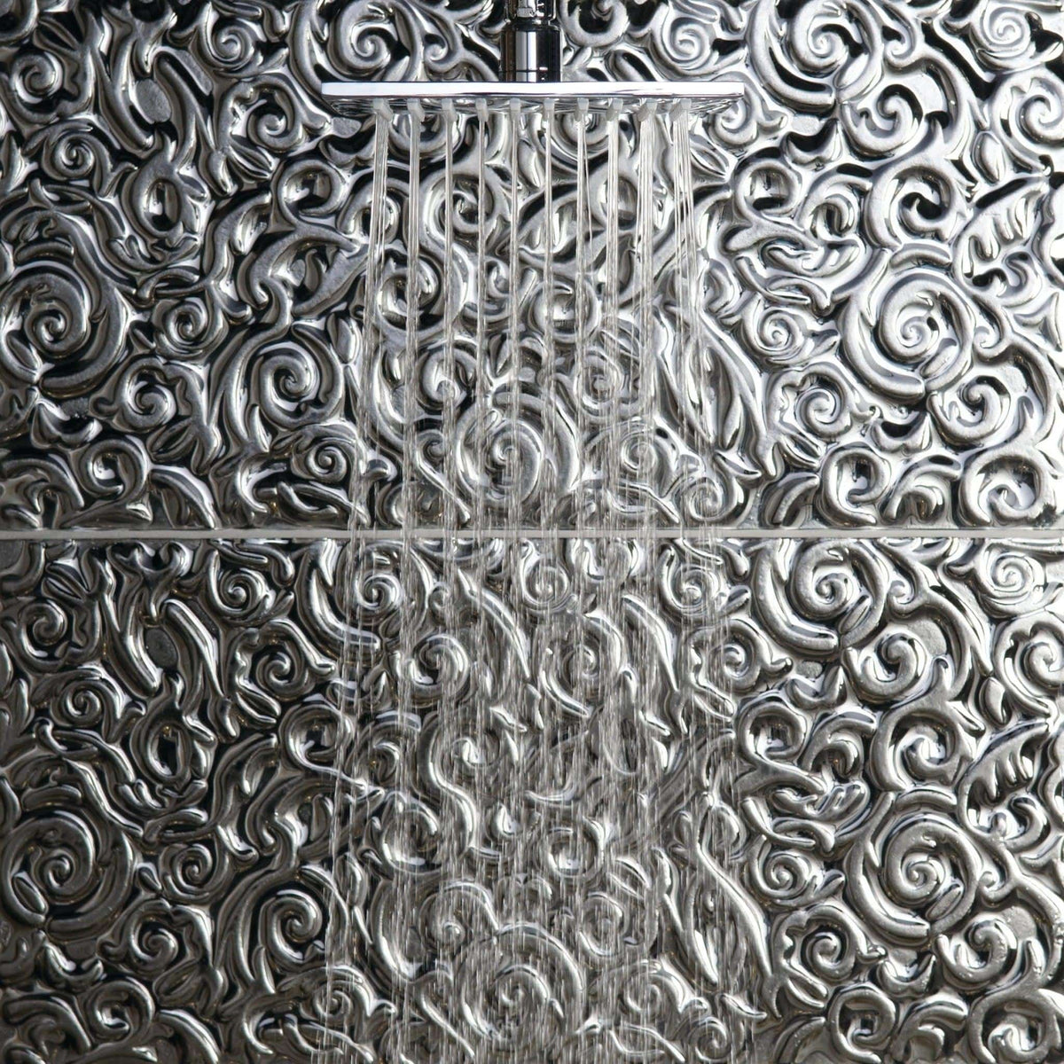 Pharaoh Decorative Glass Wall Tile – close-up detail