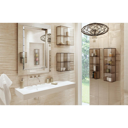Pier Glass 2 Box Shelf Rectangular Bronze - alternate view