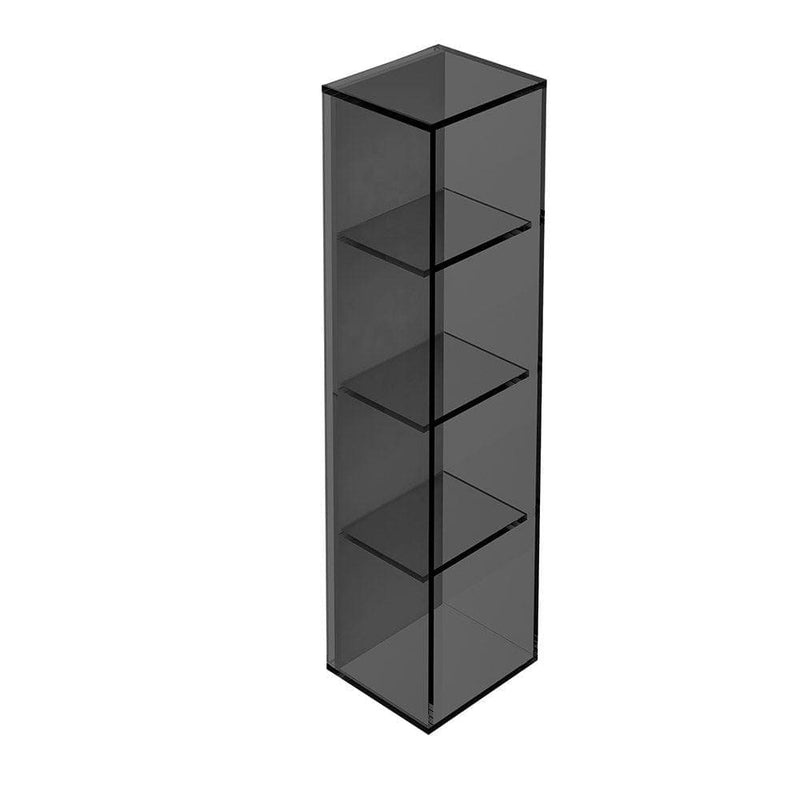 Pier Glass 4 Box Shelf Rectangular Black