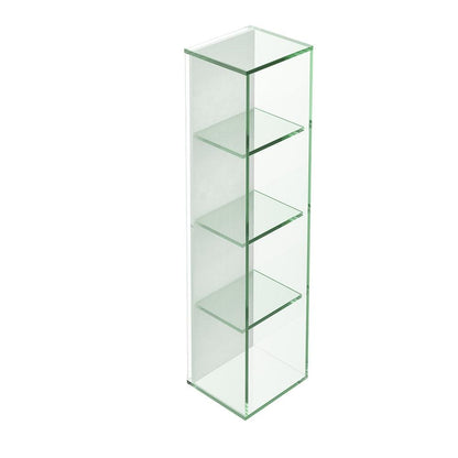 Pier Glass 4 Box Shelf Rectangular Clear