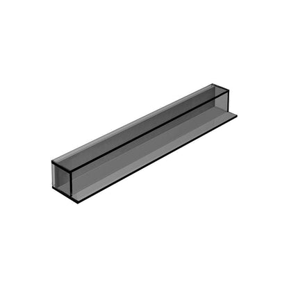 Pier Glass Box Shelf 70 Black