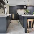 Provence Porcelain Talco in a kitchen setting