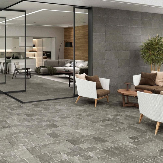 Pulse Antique Graphite Tiles