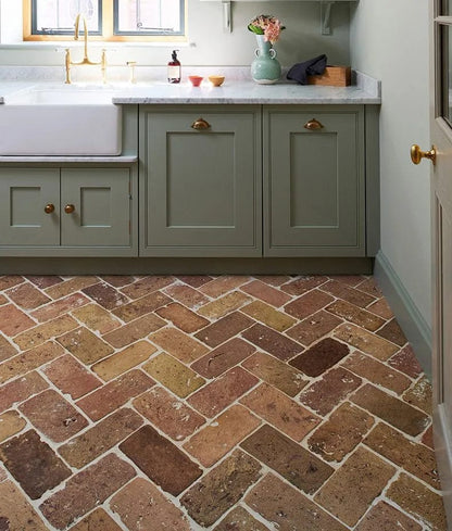 Recycled Pavers Terracotta Brick Reclaimed - Hyperion Tiles