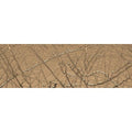 Reflect auro sketch 20 x 60cm gold-toned textured tile with a crackled glossy finish for wall and floor use