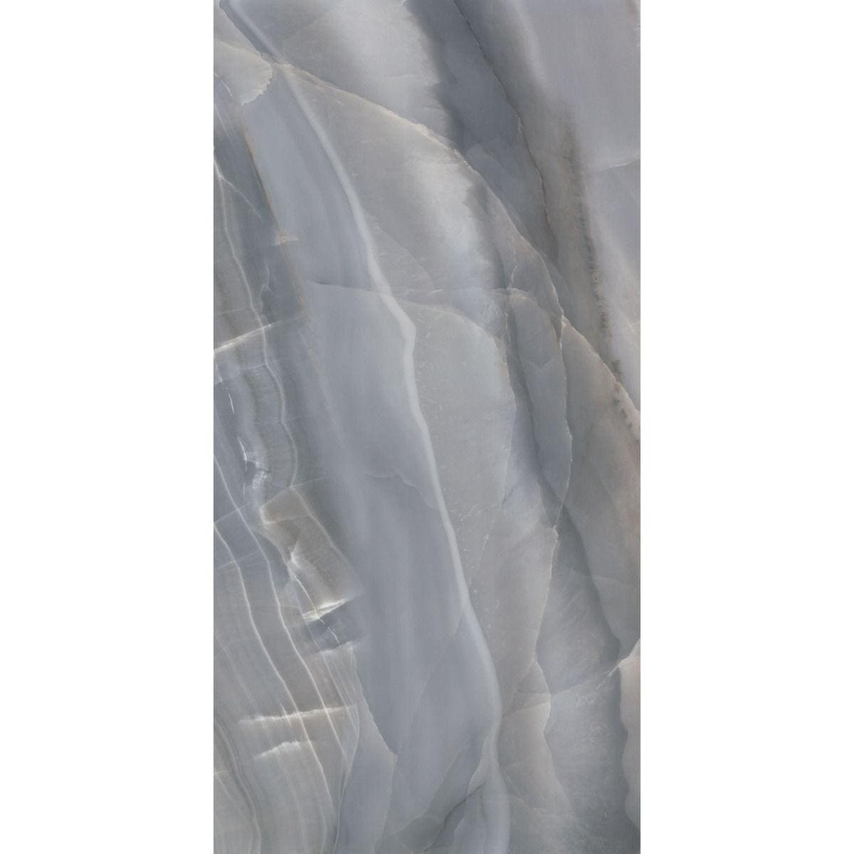 Rodas Smerato 120 x 60cm gray marble tile with subtle veining and smooth polished surface