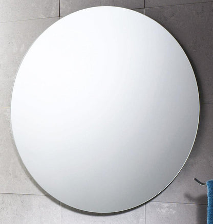 Round Polished Edge Mirror 65cm
