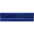Royal Blue Hogarth Moulding Ceramic Wall Tile 152x38mm