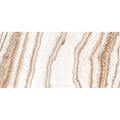 Serie imperial polished white and beige marble patterned tile with natural flowing veining for elegant flooring and walls