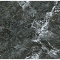Dark green marble slab with intricate white veining from serie Saint Denis polished collection for elegant surfaces