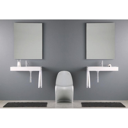 Slim Rectangular Mirror 40 - alternate view
