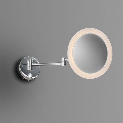 Sloane Round LED Magnifying Mirror Chrome