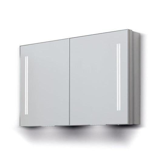 Space II Double Door Semi-recessed Cabinet 90 – 90x70cm