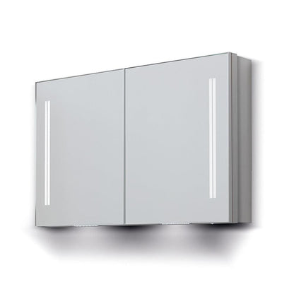Space II Double Door Semi - recessed Cabinet 90 – 90x70cm