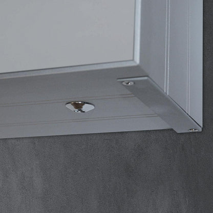 Space II Double Door Semi - recessed Cabinet 90 – 90x70cm