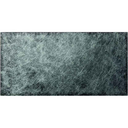 Spun Silk Silver on Black