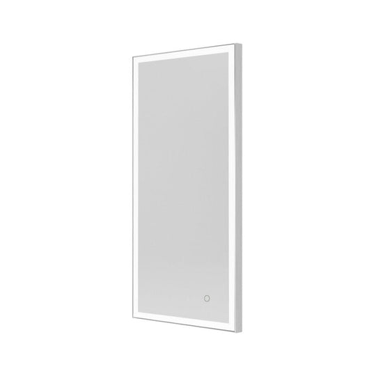 Tate Light Rectangular Mirror 50 Polished