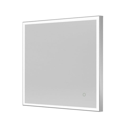 Tate Light Square Mirror 70 Polished