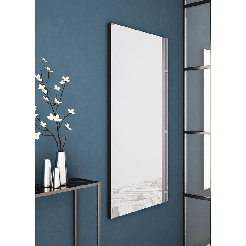 Tate Rectangular Mirror 100 Black
