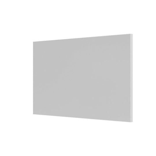 Tate Rectangular Mirror 120 White - alternate view