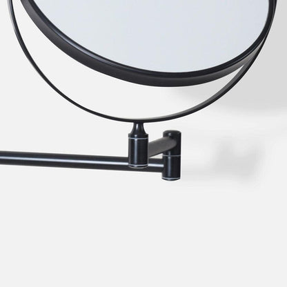 Taylor Reversible 5X Magnifying Wall Mirror Black