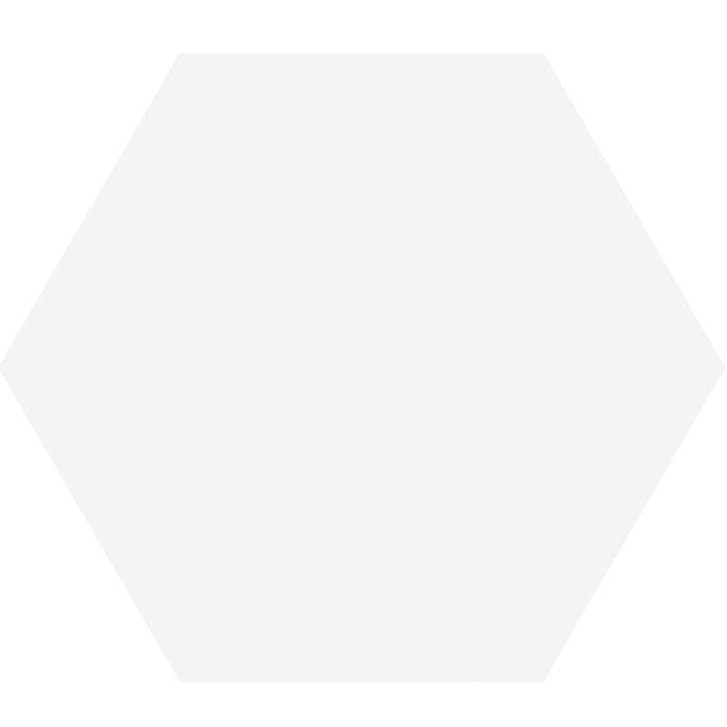 A minimalist white matt hexagonal frame perfect for timeless wall decor and photo displays