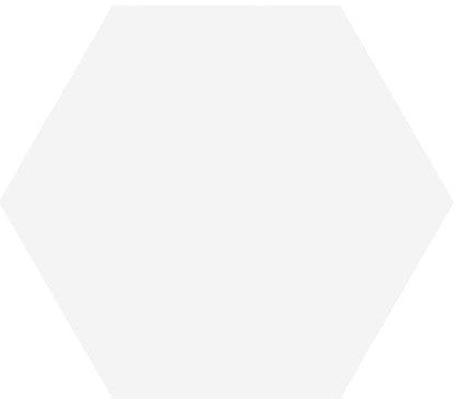 Timeless Hexagon White Matt